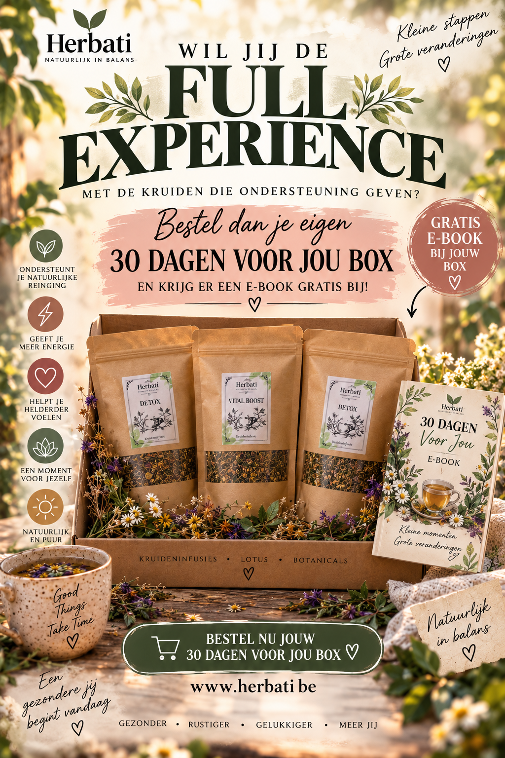 "30 Dagen Voor Jou" E-book | Herbati