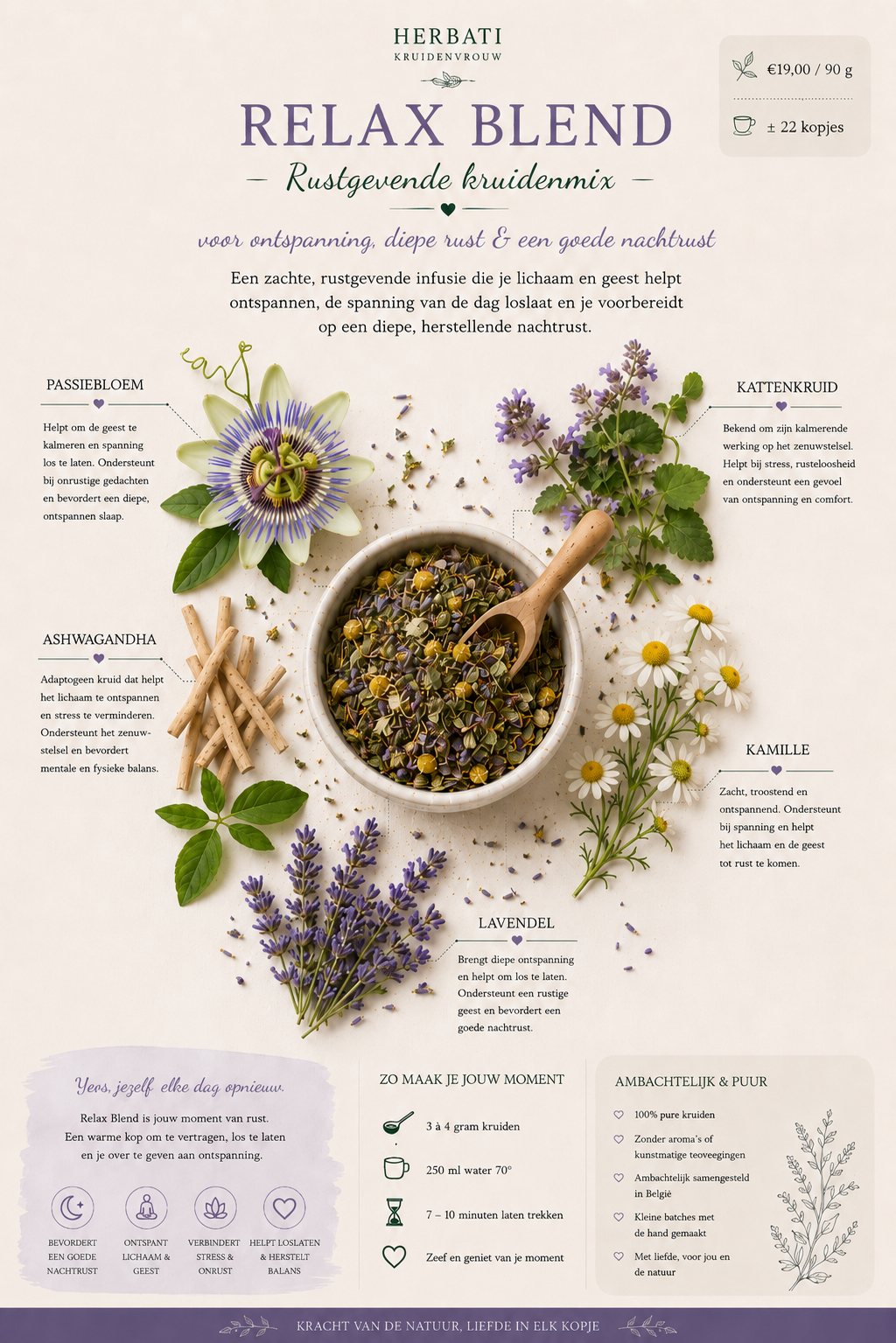 Relax blend - (ontspannen en betere slaap)