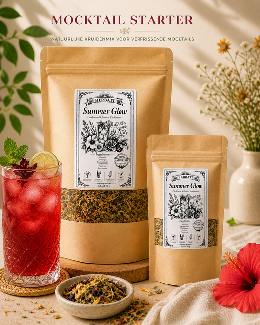 Summer glow - Mocktailstarter - iced tea