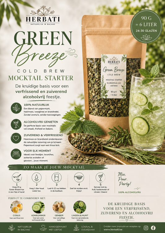 Green Breeze - Mocktailstarter - iced tea