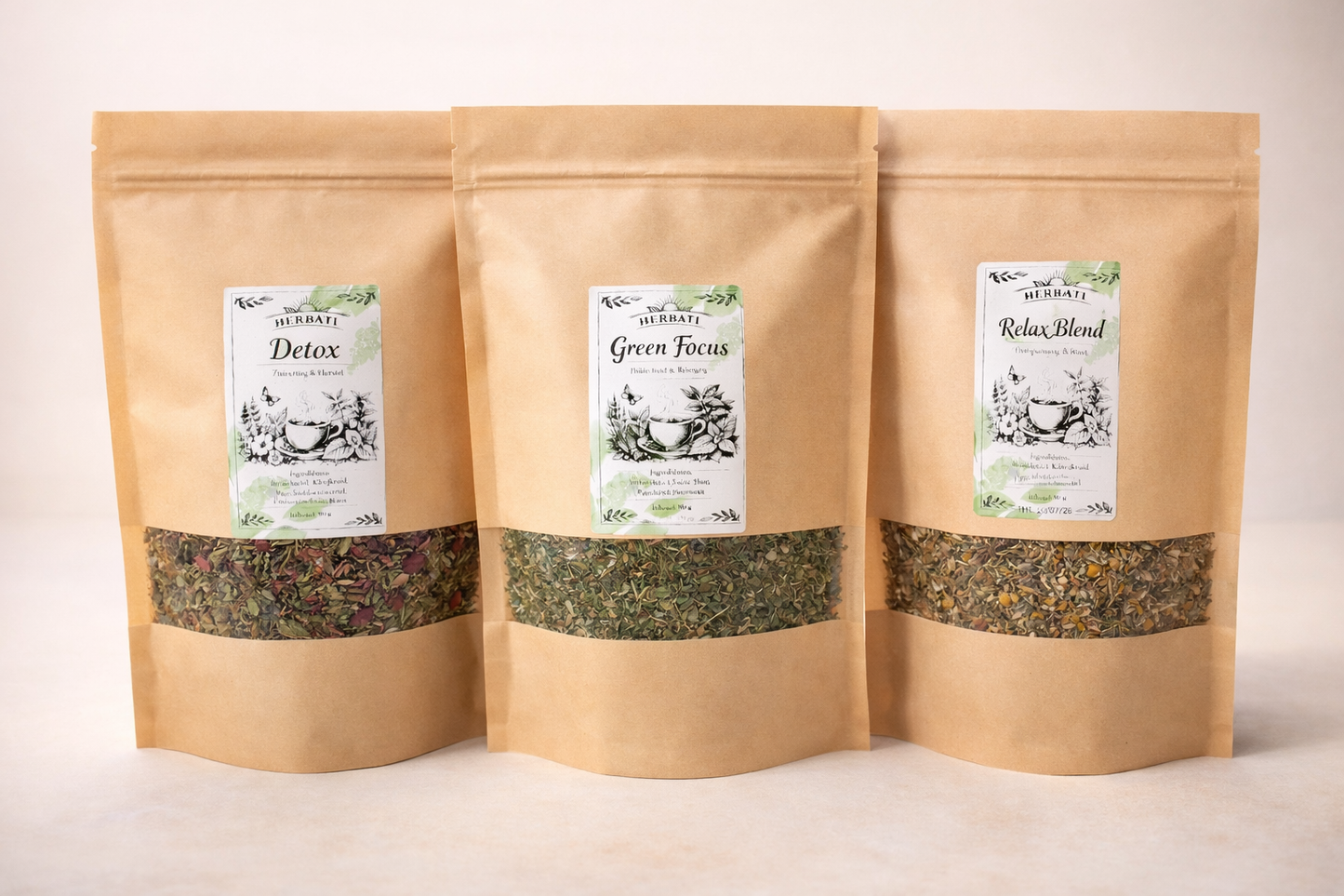 “Herbati Core line– Focus, Detox & Relax”