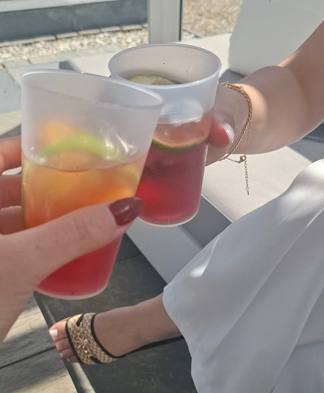 Summer glow - Mocktailstarter - iced tea