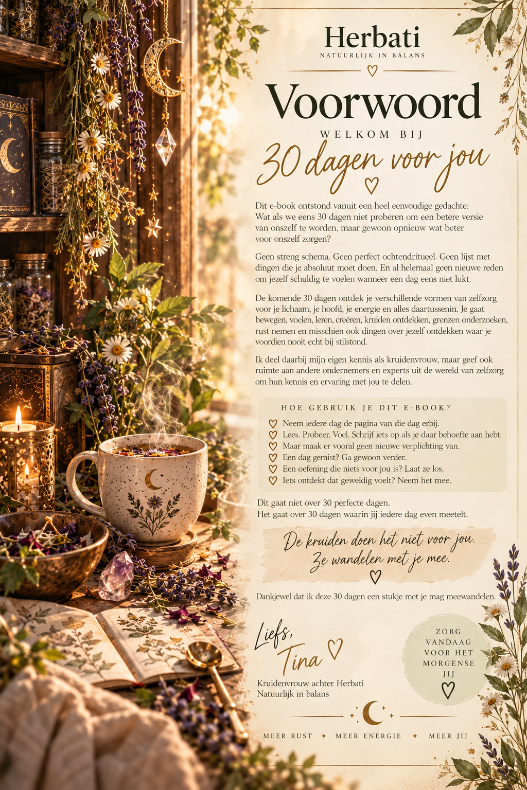 "30 Dagen Voor Jou" E-book | Herbati